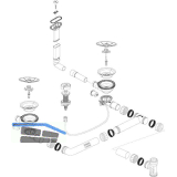 BLANCO Ab- und �berlaufgarnitur 2 x 3,5'' 234493