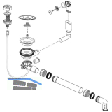 BLANCO Ab- und �berlaufgarnitur 1 x 3,5'' 236798