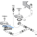 BLANCO Ab- und �berlaufgarnitur 2 x 3,5'' 237162
