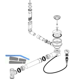 BLANCO Ab- und �berlaufgarnitur 1 x 3,5'' 237858