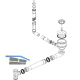 BLANCO Ab- und �berlaufgarnitur 1 x 3,5'' 238141