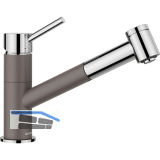 BLANCO K�chenarmatur Kano-S Vario 527967 druckfest Vulkangrau/Chrom