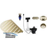 BLANCO Zubeh�rset f�r Sp�le Oovalon satin gold 527995