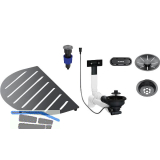 BLANCO Zubeh�rset f�r Sp�le Oovalon satin darksteel 527996