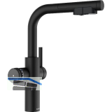 BLANCO Set Armatur Choice Icona-L Schwarz matt mit Wasseraufbereitungseinheit