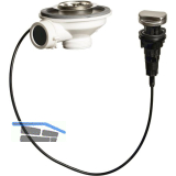 SOLIDO 6/4" Siebkorb-Exzentergarnitur mit Drehknopf Chrom, Bohrloch 25 mm