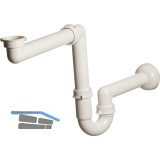 SOLIDO 5/4� und 6/4" x 40 mm Raumspar-Siphon