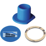 Verschluss-Set 2926 f�r Ger�teanschluss 1"