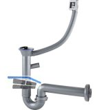 SOLIDO Ab- und �berlaufgarnitur 1 x 3,5" S-700-K