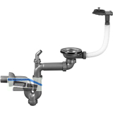 SOLIDO Ab- und �berlaufgarnitur 1 x 3,5" S-701-D