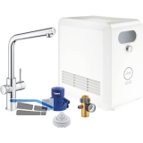 GROHE Blue Professional K�chen-Funktionsarmatur L-Auslauf Chrom