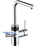 KLUDI K�chenarmatur E-GO 422000575 druckfest Chrom -