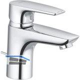 KLUDI Waschtischarmatur Pure&Solid druckfest Chrom -