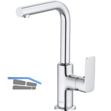 KLUDI Waschtischarmatur Pure&Style L-Auslauf Chrom -