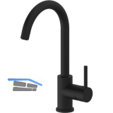 SOLIDO K�chenarmatur Mix 35/P drucklos Schwarz matt