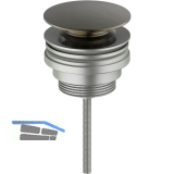 SOLIDO 5/4" Universal-Schaftventil 2in1, Tobacco