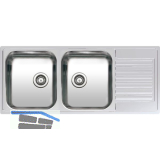 REGINOX 2D-Sp�le Centurio L30, 1150 x 490 mm reversibel, Edelstahl