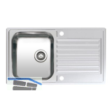 REGINOX CENTURIO L10, 850 x 490 mm reversibel, Edelstahl