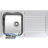 REGINOX 2D-Sp�le Centurio 10-CC ohne �berlauf Edelstahl