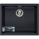 REGINOX 2D-Sp�le Amsterdam 50, 560 x 460 mm, Pure Black