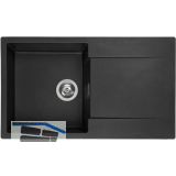 REGINOX Einbausp�le Amsterdam 10 Black Silvery