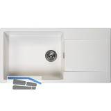 REGINOX Einbausp�le Amsterdam 540, 1000 x 500 mm, Pure White, reversibel