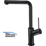 SOLIDO K�chenarmatur Viva A 400404SAT00NE druckfest Schwarz matt