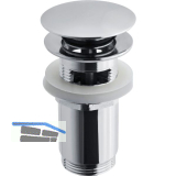 SOLIDO 5/4" Schaftventil verschlie�bar, Chrom