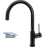 SOLIDO K�chenarmatur Viva 400403SAT10NE drucklos Schwarz matt