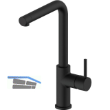 SOLIDO K�chenarmatur Mix 35/A 400769SAT00NE druckfest Schwarz matt