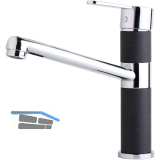 SOLIDO K�chenarmatur Zenit 1119875 druckfest Carbon/Chrom