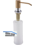 SOLIDO Seifen- und Sp�lmittelspender Callas, Beige, 320 ml