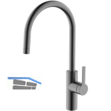 SOLIDO K�chenarmatur CA1105GM druckfest Gun Metal