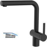 SOLIDO K�chenarmatur CA1108BK druckfest, Schwarz matt