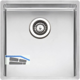 REGINOX 3D-Sp�le New York 40x40 KG-CC ohne �berlauf, Edelstahl