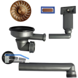 CARESSI Ab- und �berlaufgarnitur CAPP50519CO Kupfer