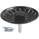 CARESSI Siebkorb CA505100ZBK Schwarz