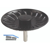 CARESSI Siebkorb CA519BKZ Schwarz