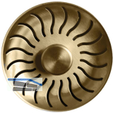 CARESSI Siebkorb 3,8" mit Exzenterbedienung CA50519ZG Gold