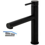 SOLIDO K�chenarmatur CA1116BKU ECO druckfest, Schwarz matt