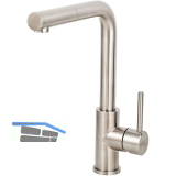 SOLIDO K�chenarmatur CABL003IU ECO druckfest, Edelstahl