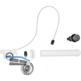 Druckknopfventil M1784 Edelstahl geb�rstet 35 mm