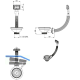 REGINOX Ab- und �berlaufventil 3.505.501.04
