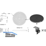REGINOX Befestigungsklammern Z1180