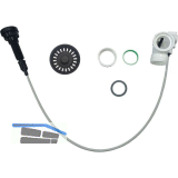 Druckknopfventil Kunststoff schwarz 35 mm