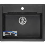 REGINOX Einbausp�le Amsterdam 54 Black Silvery