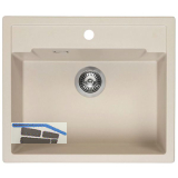 REGINOX Einbausp�le Amsterdam 54 Caffe Silvery