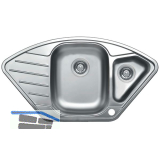 SOLIDO Eck-Einbausp�le EX 191, Edelstahl