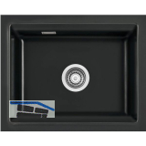 SYSTEMCERAM Unterbau-Sp�le Kara 50U/g Nero