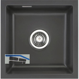 SYSTEMCERAM Unterbau-Sp�le Mera 40U Schiefer Excenter